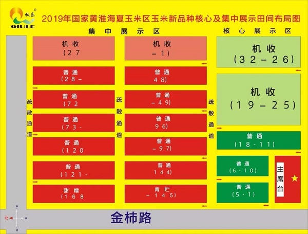 观摩会现场展示区